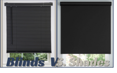 Blinds vs. Shades: Choosing the Right Window Covering
