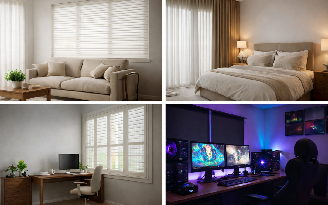 Room-by-Room Guide: What Window Coverings Work Best in Each Space