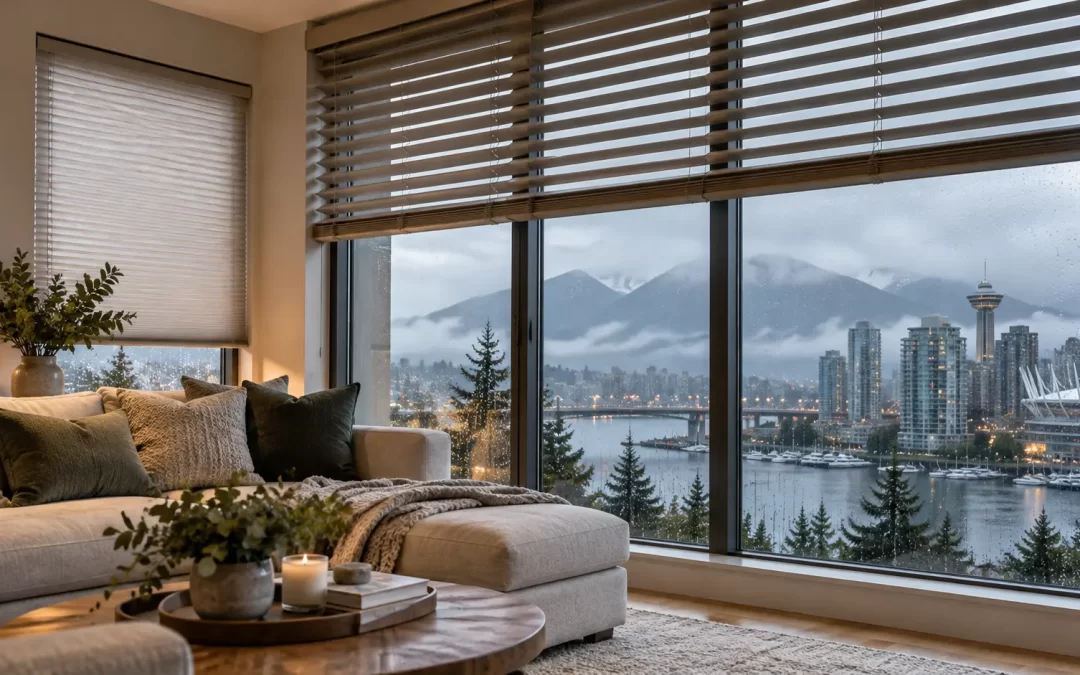 Best Window Coverings for Vancouver’s Rainy Climate